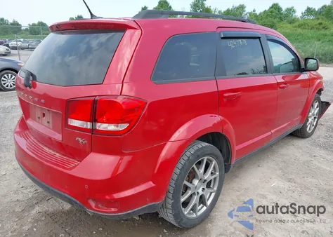 2015 Dodge Journey R/T z USA, uszkodzony, nr VIN 3C4PDDEG7FT619173
